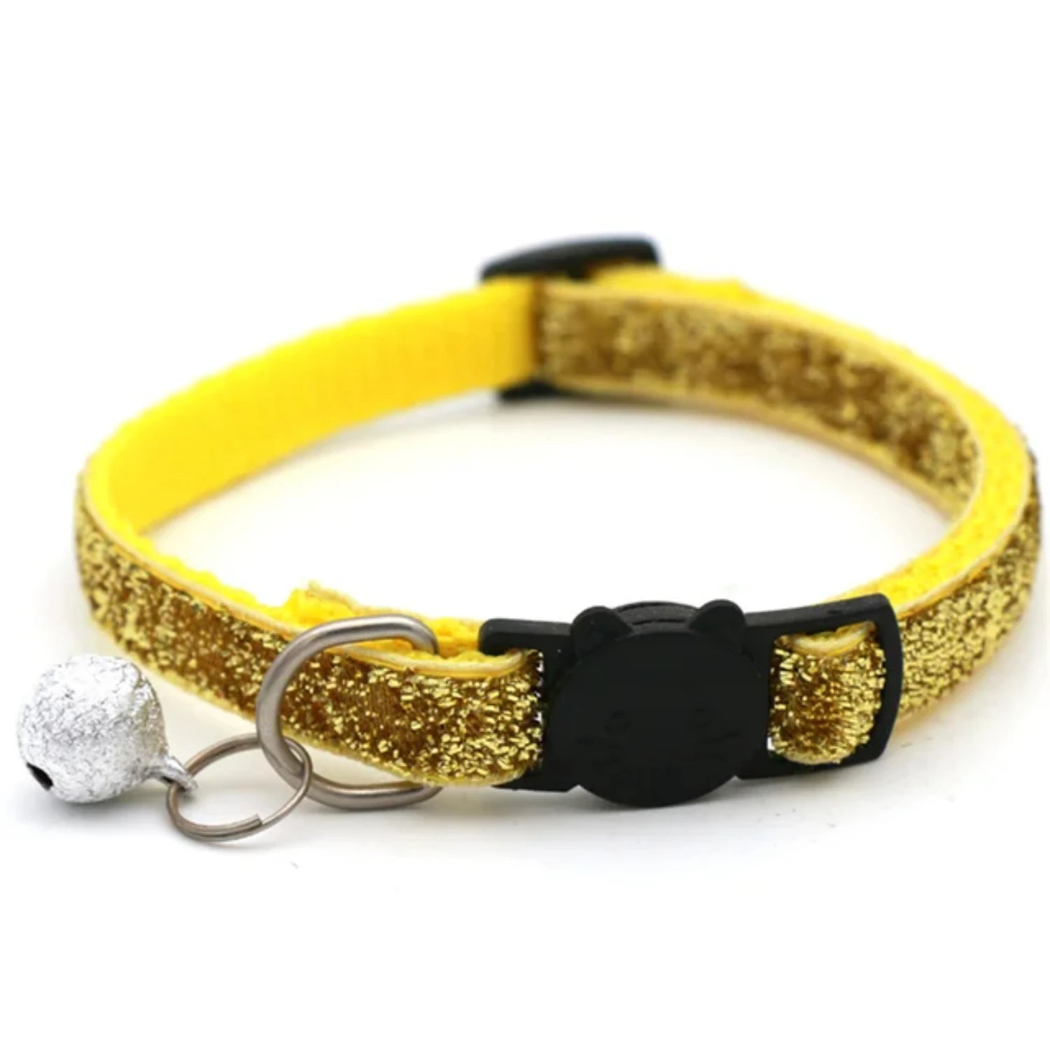 2PCS Adjustable Cat Collars with Bell