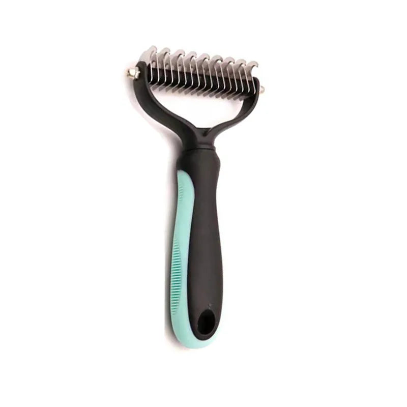 Professional Pet Deshedding & Knot Cutter Brush