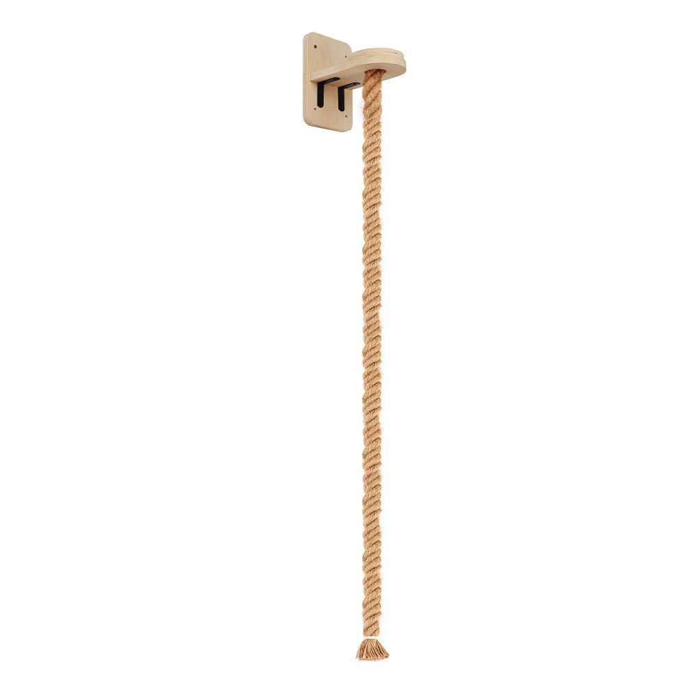 Wall-Mounted Cat Climbing Shelf & Rope Tree – Indoor Activity Gym