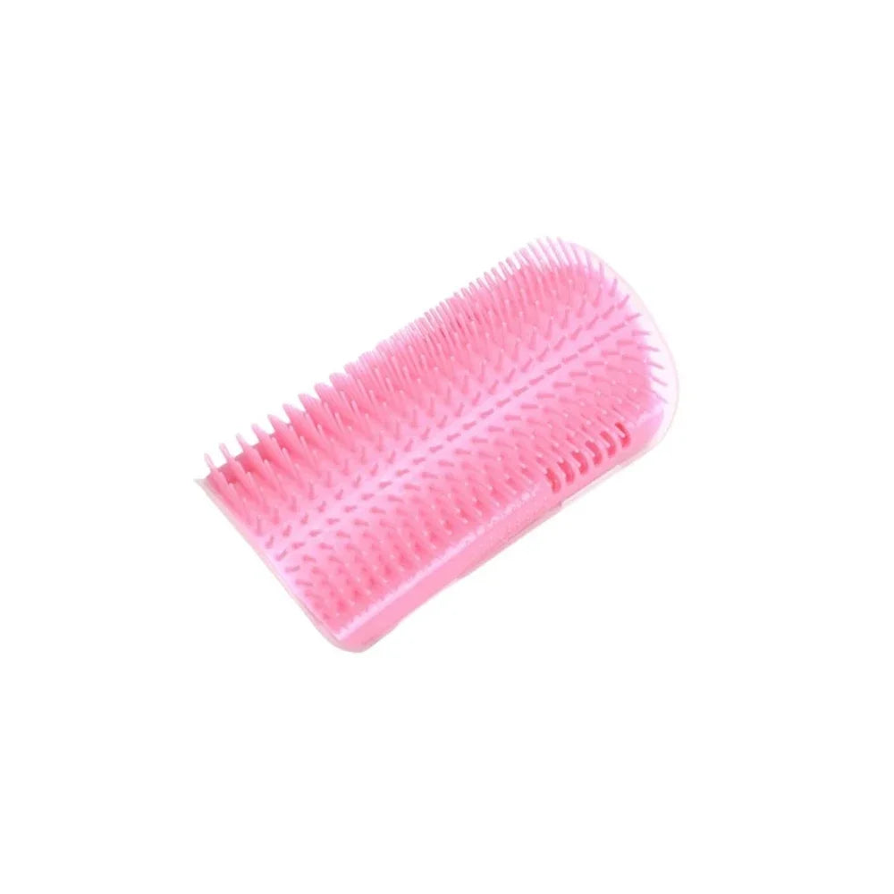 Cat Self-Grooming Wall Brush with Catnip