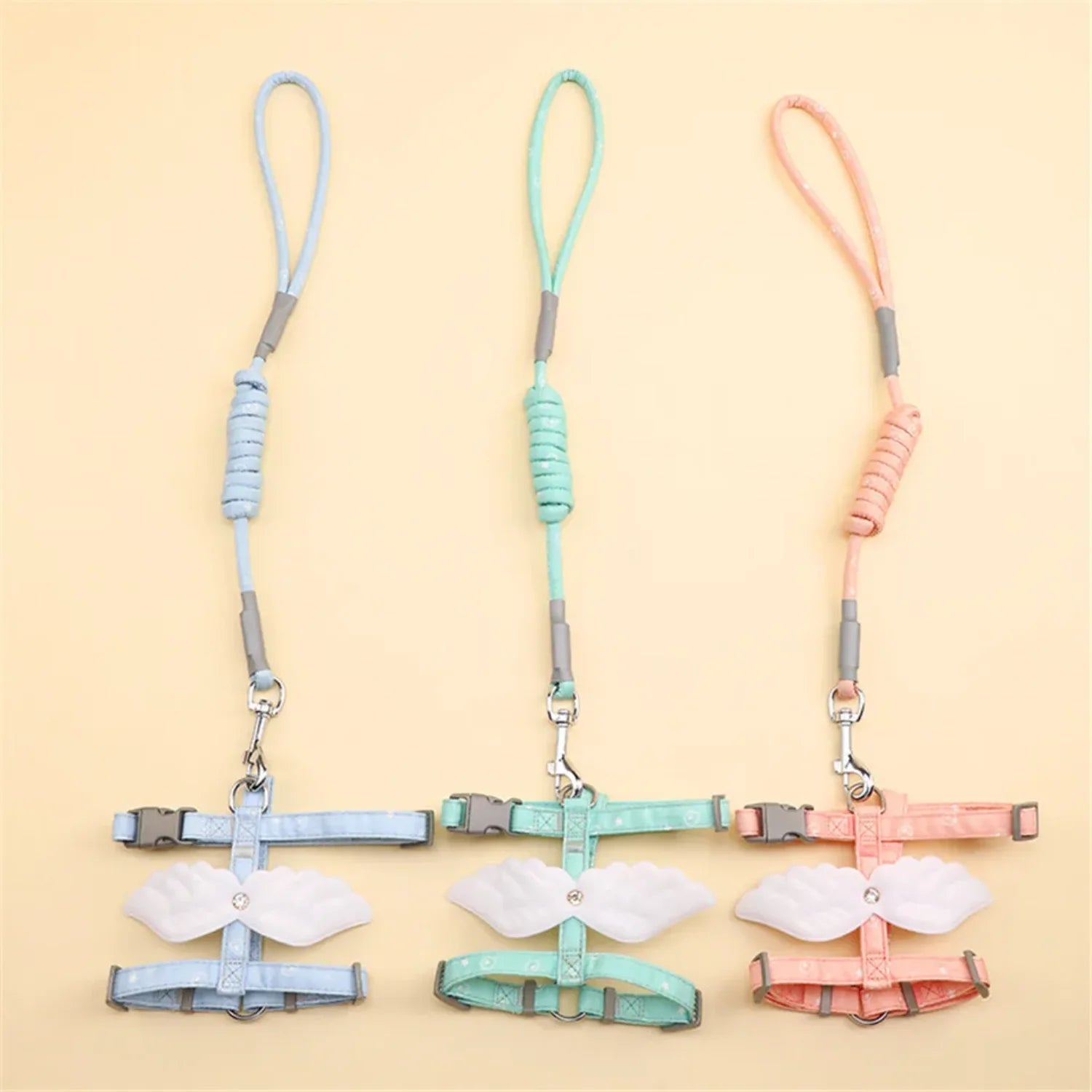 Sweet Angel Wing Cat & Dog Harness with Leash