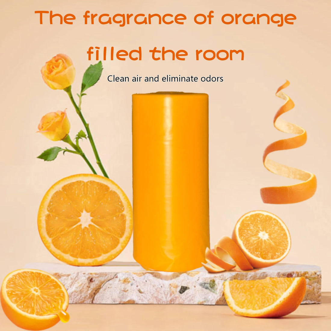 Orange Scented EPI Pet Poop Bags