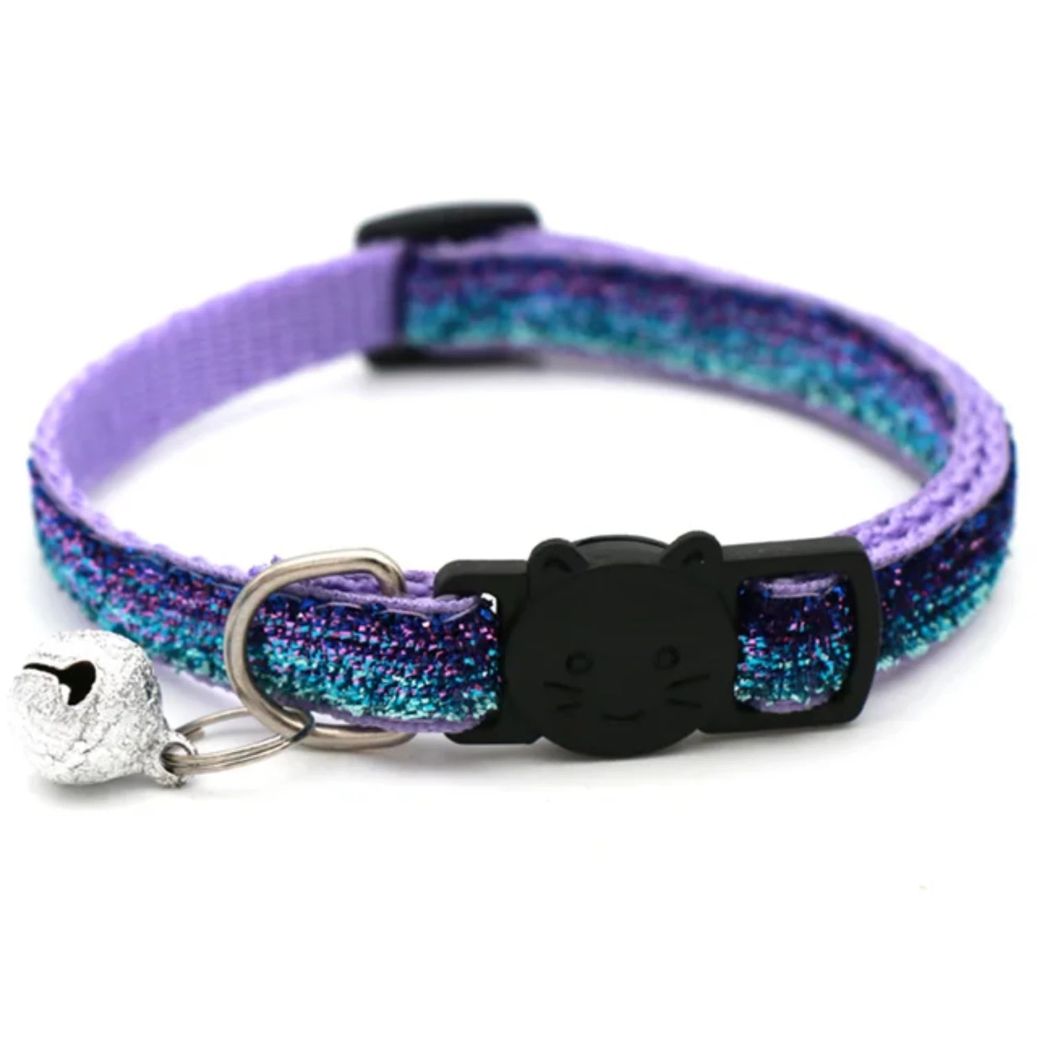 2PCS Adjustable Cat Collars with Bell