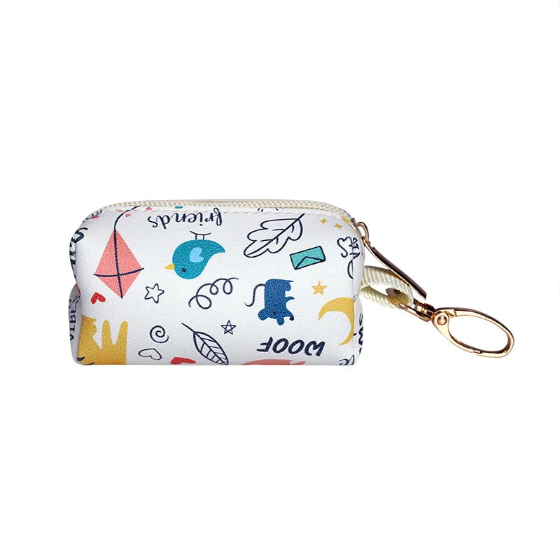 Dog Poop Bag Holder – Adjustable Leash Attachment Waste Bag Dispenser