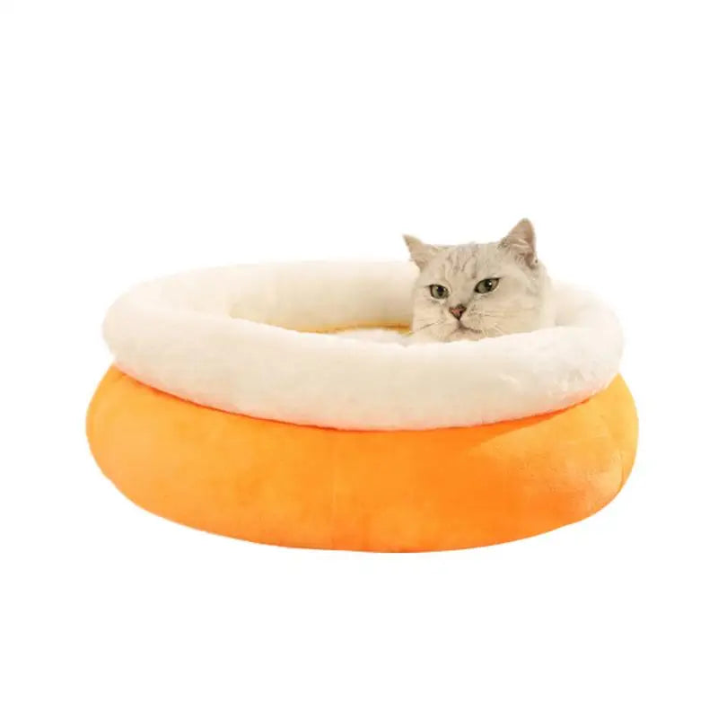 Winter Warm Plush Cat & Pet Bed