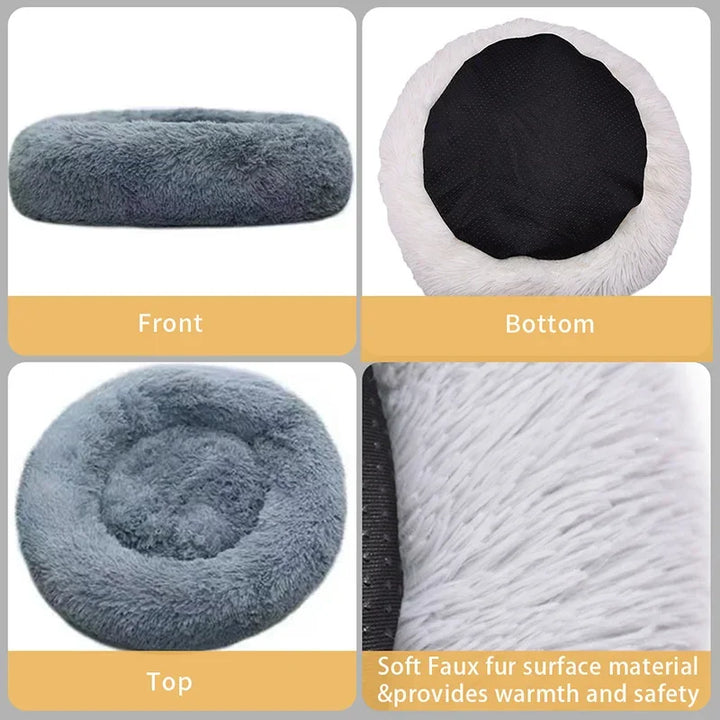 Ultra Soft Donut Dog & Cat Bed