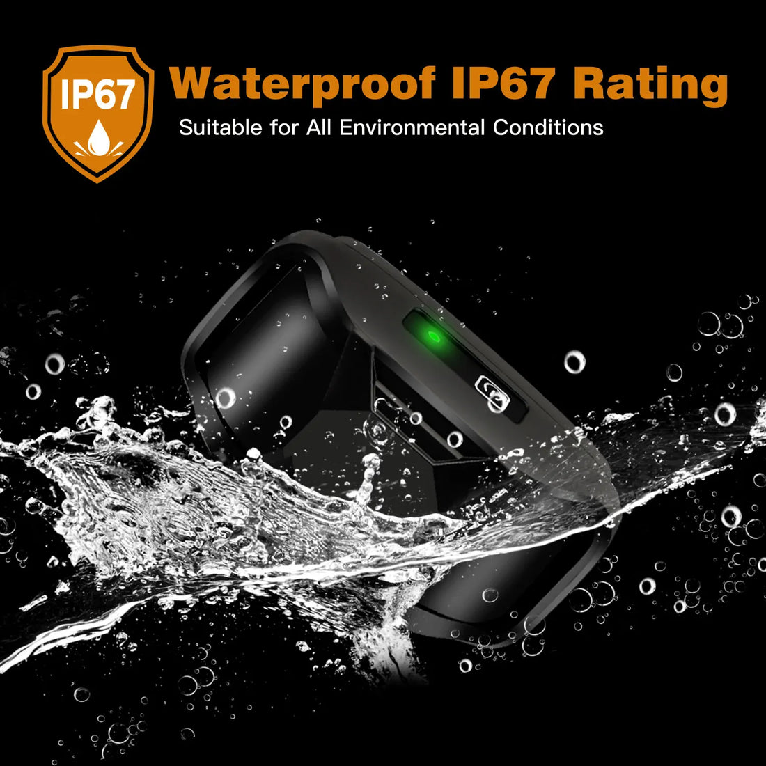 3300Ft Waterproof Dog Training Collar