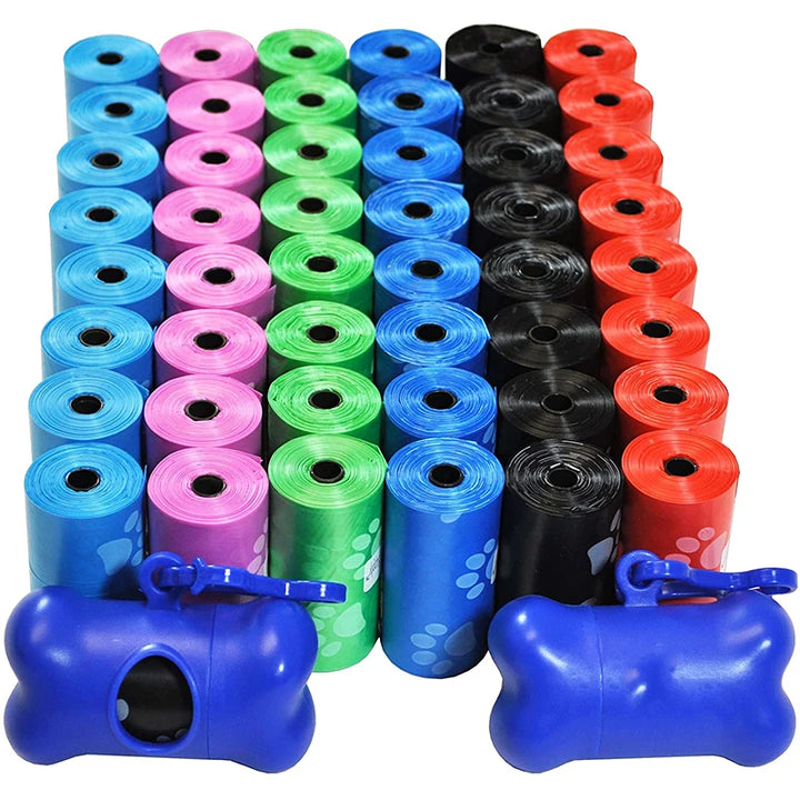 120-Roll Dog Poop Bags – Leak-Proof Refill Bags for Outdoor Pet Waste Cleanup