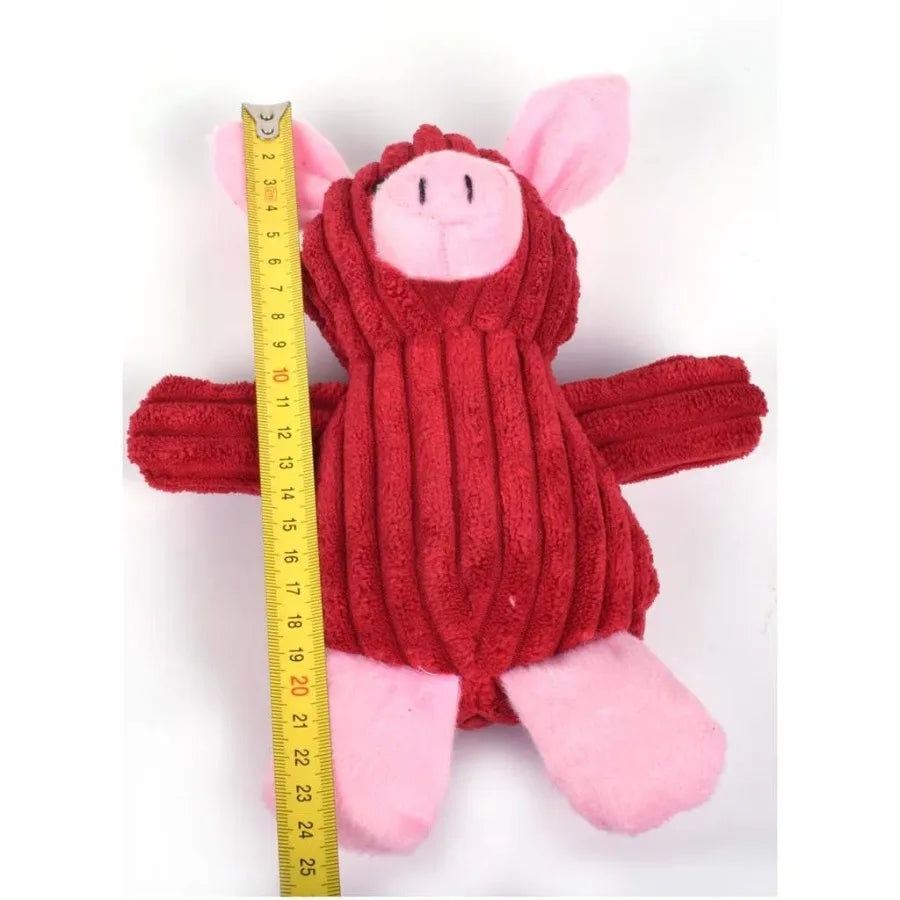 Plush Squeaky Dog & Cat Chew Toy