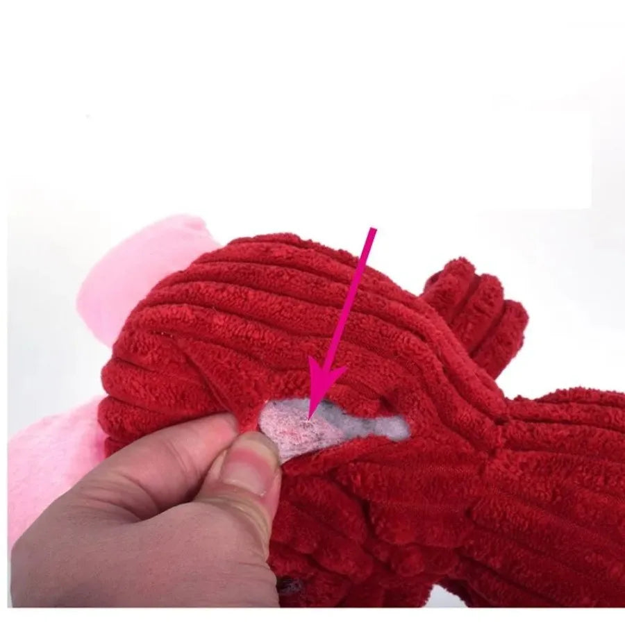 Plush Squeaky Dog & Cat Chew Toy