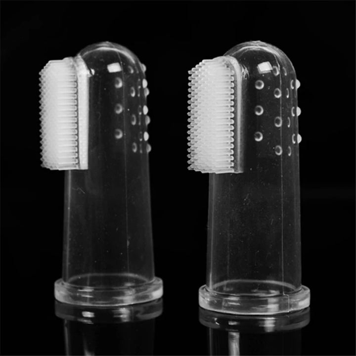 Super Soft Pet Finger Toothbrush – Dog & Cat Dental Cleaning Tool